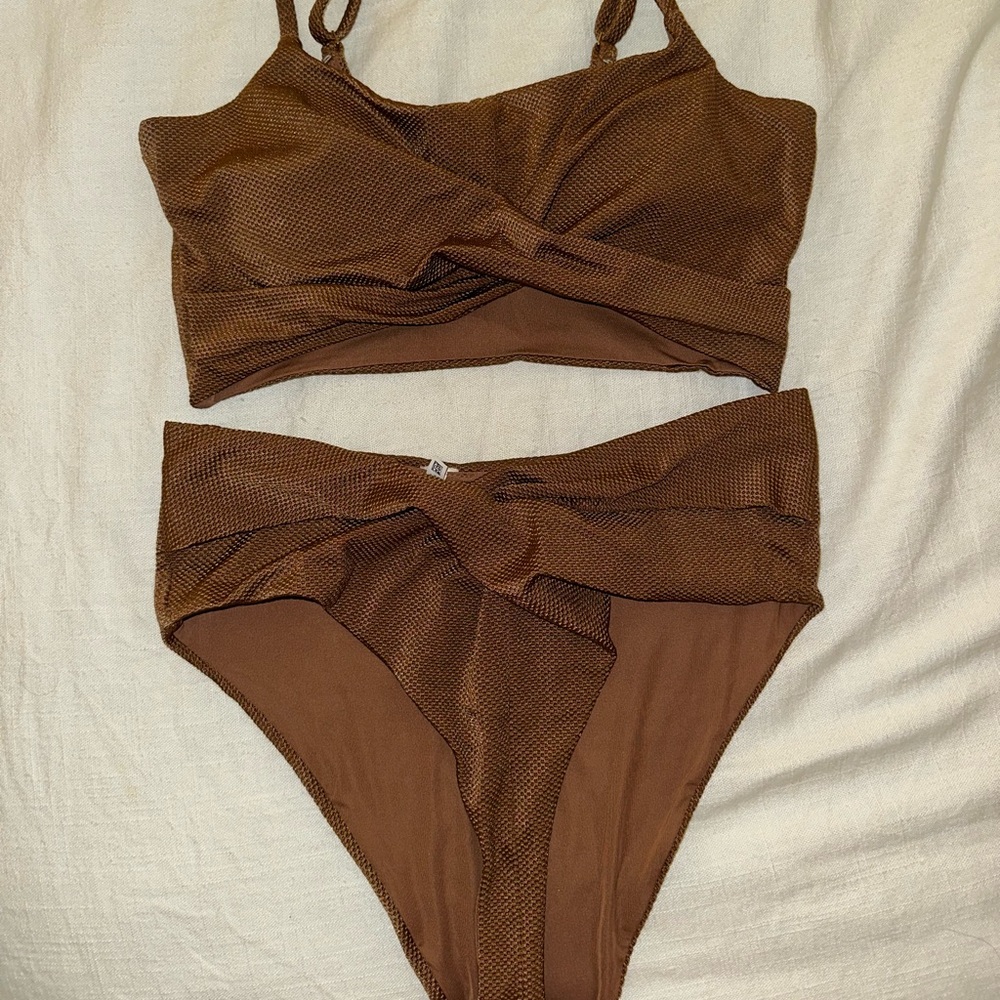 Aerie Brown Bikini